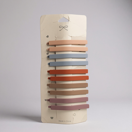 Paquete de pasador clip delgado