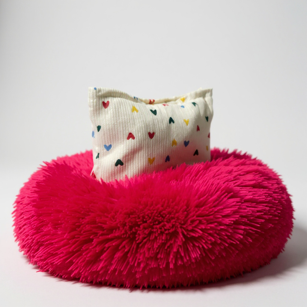Estuche para maquillajes corazones