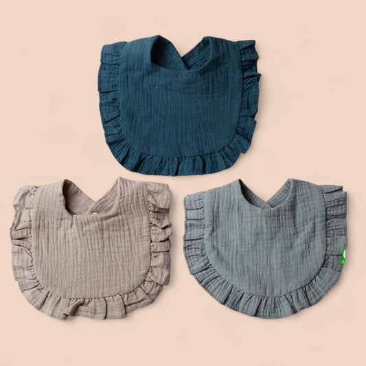 Paquete de baberos de manta