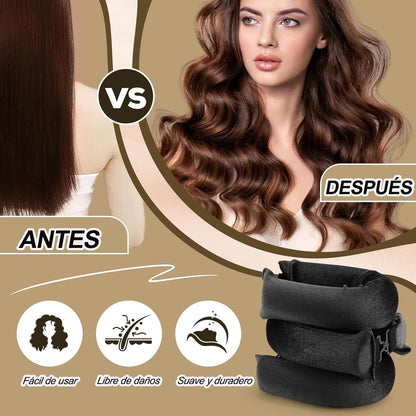 Rizador de cabello sin calor