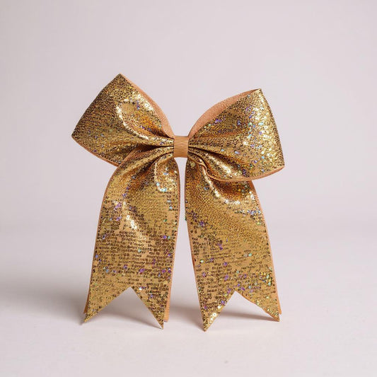 Moño Elegante dorado
